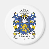 Meredith Family Crest Magneet (Voorkant)
