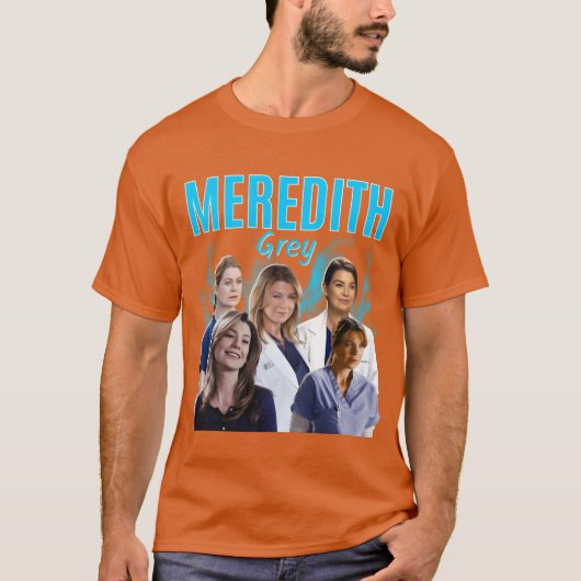 Meredith grey 90sshirt familie t-shirt (Voorkant)