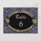 Meredith Niles Table Number Kaart (Achterkant)