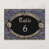 Meredith Niles Table Number Kaart (Voorkant)