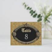 Meredith Royale Table Number Kaart (Staand voorkant)