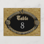 Meredith Royale Table Number Kaart (Achterkant)