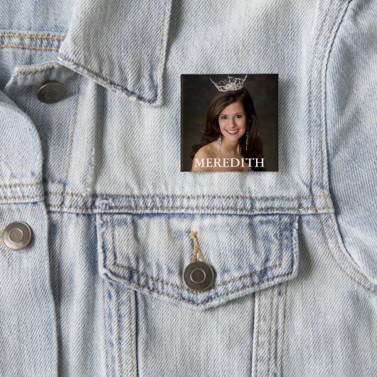 MEREDITH VIERKANTE BUTTON 5,1 CM (In situ)