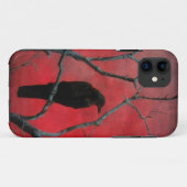 merel in het rood Case-Mate iPhone case (Achterkant (horizontaal))