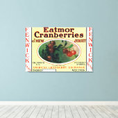 Merellabel Fenwick Eatmor Cranberries Canvas Afdruk (Insitu (Houten vloer))