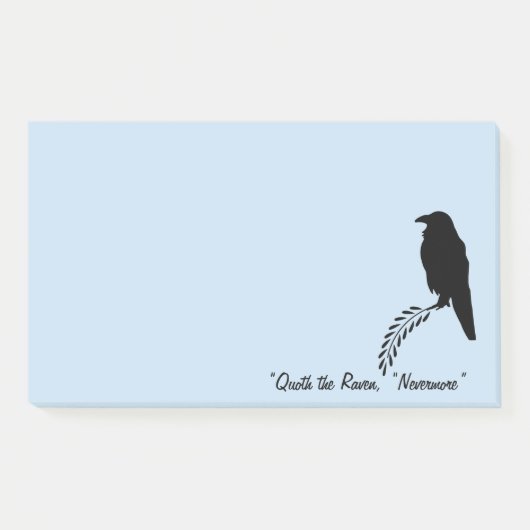 Merels. De raaf Post-it® Notes (Voorkant)