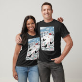 merels in de sneeuw - winterlandschap door Cecca T-shirt (Unisex)