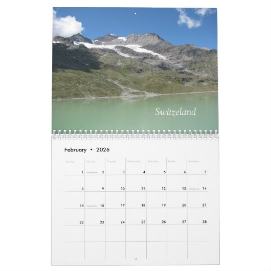 Meren en bergen Agenda Zwitserland en Italië Kalender (Feb 2026)