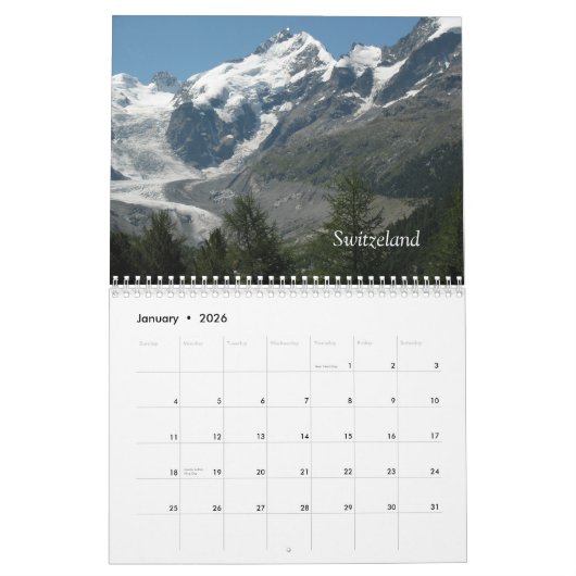Meren en bergen Agenda Zwitserland en Italië Kalender (Jan 2026)