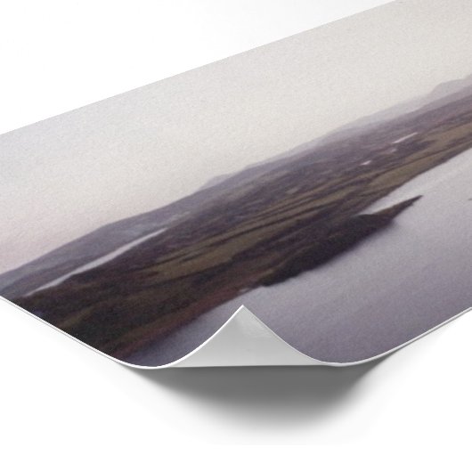 Meren en bergen, West-Donegal Poster (Hoek)