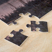 Meren en bossen Québec. Jigzaag Puzzle Legpuzzel (Zijkant)