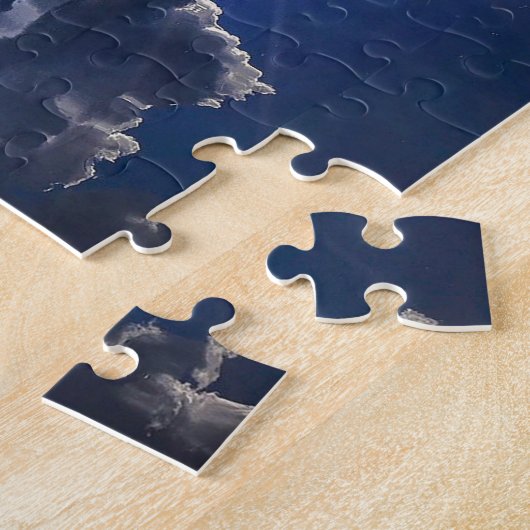 Meren en bossen Québec. Legpuzzel (Zijkant)