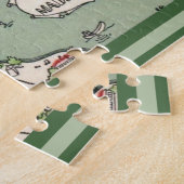 Meren in Madison Wisconsin Legpuzzel (Zijkant)