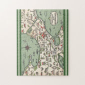 Meren in Madison Wisconsin Legpuzzel (Verticaal)