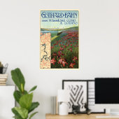 Meren Meren Maggiore, Como, Lugano Italië Gotthard Poster (Thuiskantoor)