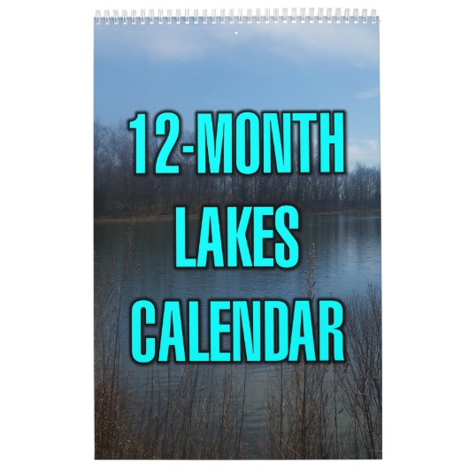 Meren van 12 maanden kalender (Hoes)
