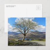Meren van briefkaart van Killarney (Voorkant / Achterkant)