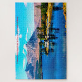 Meren van Connemara Galway. Legpuzzel (Verticaal)