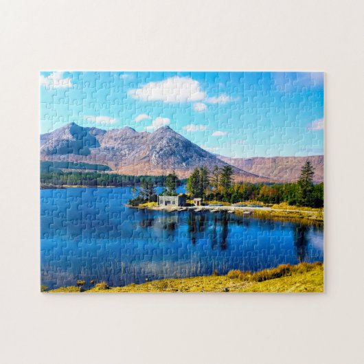 Meren van Connemara Galway. Legpuzzel (Horizontaal)