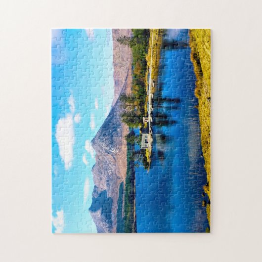 Meren van Connemara Galway. Legpuzzel (Verticaal)