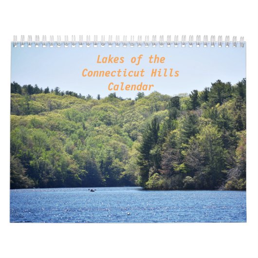Meren van de kalender Connecticut Hills (Hoes)
