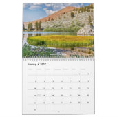 Meren van het bekken van Mammoth-meren, Californis Kalender (Jan 2027)