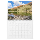 Meren van het bekken van Mammoth-meren, Californis Kalender (Feb 2027)