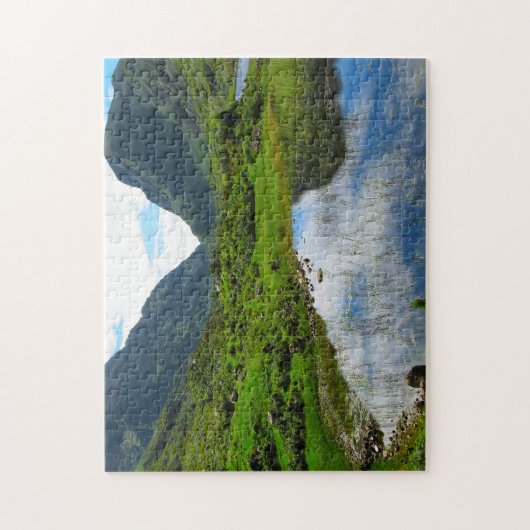 Meren van Killarney Ireland. Legpuzzel (Verticaal)