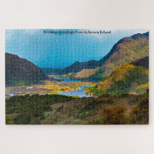 Meren van Killarney. Nationaal Park Jigzaag Puzzle Legpuzzel