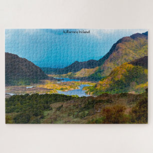 Meren van Killarney. Nationaal Park Jigzaag Puzzle Legpuzzel