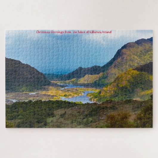 Meren van Killarney. Nationaal Park Jigzaag Puzzle Legpuzzel (Horizontaal)