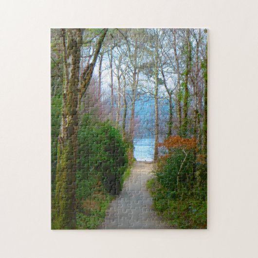 Meren van Killarney. Nationaal Park. Kerry. Puzzel (Verticaal)