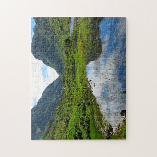 Meren van Killarney. Nationaal Park. Legpuzzel (Verticaal)