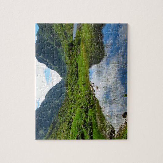 Meren van Killarney. Nationaal Park. Legpuzzel (Verticaal)