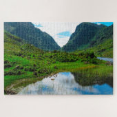 Meren van Killarney. Nationaal Park. Legpuzzel (Horizontaal)