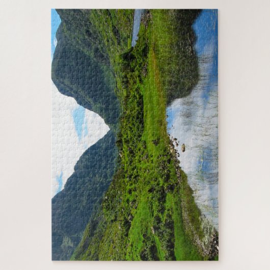 Meren van Killarney. Nationaal Park. Legpuzzel (Verticaal)