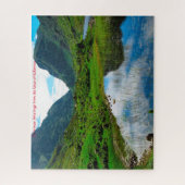 Meren van Killarney. Nationaal park. Legpuzzel (Verticaal)