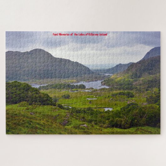 Meren van Killarney. Nationale Park Legpuzzel (Horizontaal)