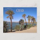 Meren van Ounianga in Tsjaad Briefkaart (Voorkant)