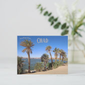 Meren van Ounianga in Tsjaad Briefkaart (Staand voorkant)