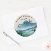 Merenberg Trouwdag Save the Date Sticker (Envelop)