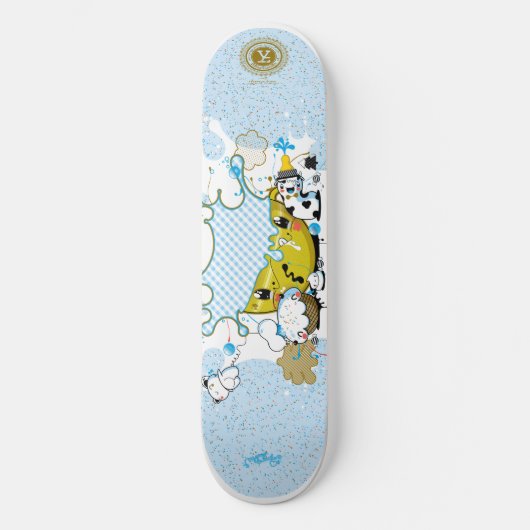 "Merendando", Persoonlijk Skateboard (Voorkant)