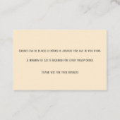 Merengue Bakery Baker Pastry Bake Shop Chef Visitekaartje (Achterkant)