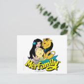 Merfamily® Basic Briefkaart (Staand voorkant)