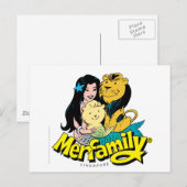 Merfamily® Basic Briefkaart (Voorkant / Achterkant)