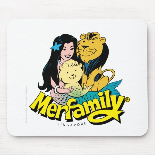 Merfamily® Basic Muismat (Voorkant)