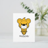 "Merfamily®" SINGAPORE Briefkaart (Staand voorkant)