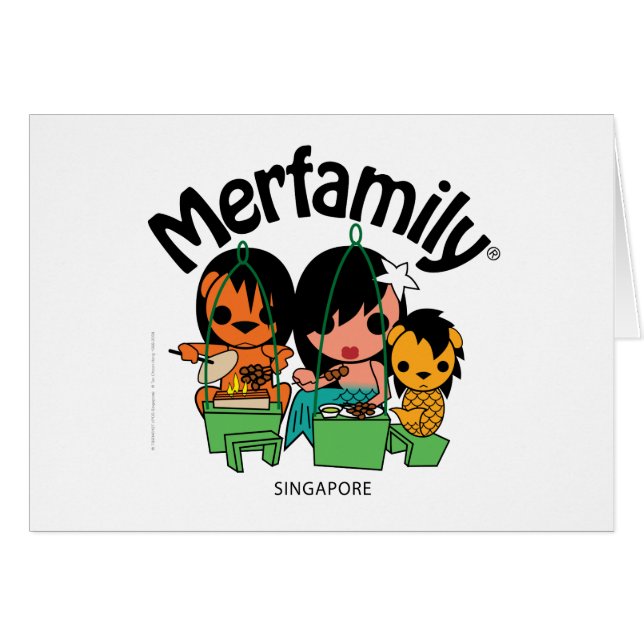 Merfamily® Singapore Satay (Voorkant Horizontaal)