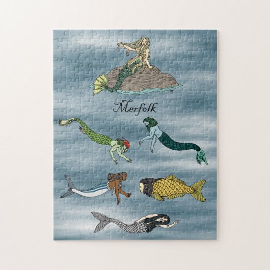 Merfolk Legpuzzel (Verticaal)