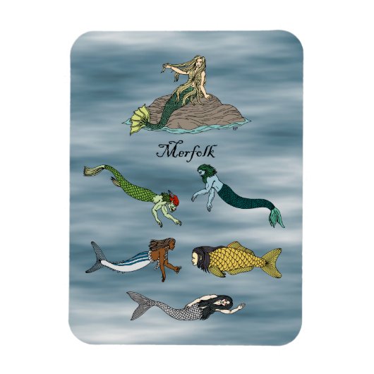 Merfolk Magneet (Verticaal)
